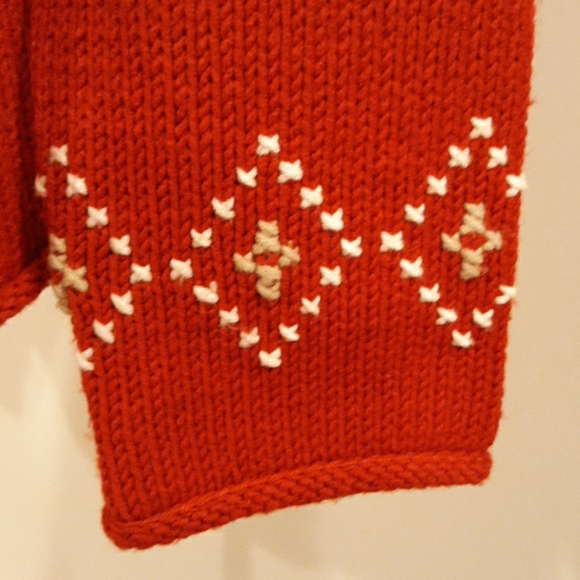Red snowflake design sweater by Sonoma Size Large - Picture 6 of 12